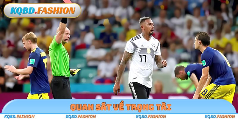 Quan sát về trọng tài